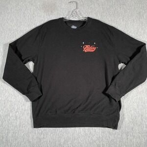 Friday Beers Sweatshirt Mens Large Black Holiday Stocking Christmas Graphic